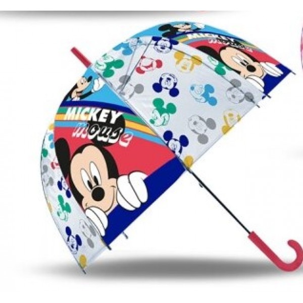 Vaikiškas lietsargis automatinis Disney Mickey 42 cm